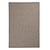 5' x 7' Brown Rectangular Hand Braided Area Throw Rug - IMAGE 1