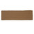 28" Brown Handmade Braided Stair Tread Reversible Rectangular Rug - IMAGE 1