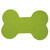 30” Green Dog Bone Shaped Throw Rug - IMAGE 1