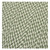 2.5' x 7' Moss Green and White Reversible Rectangular Handcrafted Runner Rug - IMAGE 2