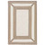 4' x 6' Tan Brown and Beige All Purpose Geometric Handcrafted Rectangular Outdoor Area Throw Rug - IMAGE 1