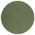 6' Moss Green Round Handmade Braided Area Rug - IMAGE 1