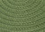 6' Moss Green Round Handmade Braided Area Rug - IMAGE 2