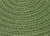 3' Moss Green Round Handmade Braided Area Rug - IMAGE 2