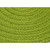 4' Green Round Handmade Braided Area Throw Rug - IMAGE 2