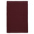 11' Maroon Red Square Area Throw Rug - IMAGE 1