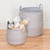 18" Lilac Purple Classic Round Braided Storage Basket - IMAGE 3