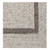 9' Gray and Pebble Gray Reversible Square Area Rug - IMAGE 2