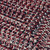 5' x 7' Red, Black and White Rectangle Handmade Braided Area Throw Rug - IMAGE 2