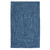 6' x 9' Blue Braided Rectangular Area Throw Rug - IMAGE 1