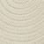 12' White Modern Casual Braided Rug - IMAGE 2