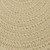 5' Beige Modern Casual Braided Rug - IMAGE 2