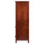 47.25" Warm Walnut Jelly Cupboard with 2 Shelves and Door - IMAGE 3