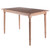 30” Natural Brown Rectangular Ravenna Dining Table - IMAGE 1