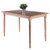 30” Natural Brown Rectangular Ravenna Dining Table - IMAGE 4