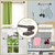 Self Adhesive or Wall Mounted Curtain Rod - 16" - Brown - IMAGE 3