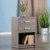 23.50” Ash Grey Molina Wood Accent Table with 2 - Drawers - IMAGE 5