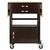 Bellini Kitchen Cart Natural/Coffee Finish - IMAGE 4