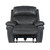 51" Black Leather Power Reclining Chair - IMAGE 2