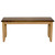 42” Brown Handcrafted Wooden Rectangular Bench - IMAGE 1