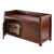 39.75" Solid and Composite Wood Storage Hall Bench - IMAGE 4