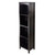 55.75” Black Standing Storage Shelf with Five Tier - IMAGE 2