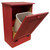 30.25" Burgundy Tilt Out Trash Bin - IMAGE 2