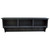 4' Distressed Black Rectangular Storage Shelf with Cubbies and Pegs - IMAGE 1