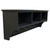 4' Distressed Black Rectangular Storage Shelf with Cubbies and Pegs - IMAGE 2