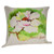 18” x 18” White Peony Throw Pillow - IMAGE 1
