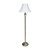 Table and Floor Lamps with White Shade - 60" - Antique Brass - Set of 3 - IMAGE 5