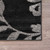 5' x 7' Black and Gray Filigree Rectangular Area Throw Rug - IMAGE 2