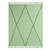 Solid Green Diamond Tufted Throw Blanket with Fringes 50" x 60" - IMAGE 3