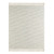 Teal Green and White Shimmer Striped Woven Throw Blanket 50" x 60" - IMAGE 3