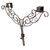 Scrollwork Design Metal Christmas Wreath Hanger - 24" - IMAGE 3