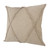 20" Taupe Hand Woven Diamond Tufted Square Throw Pillow - IMAGE 6