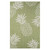 5' x 7' Green and Beige Pineapple Rectangular Outdoor Area Throw Rug - IMAGE 1
