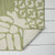 5' x 7' Green and Beige Pineapple Rectangular Outdoor Area Throw Rug - IMAGE 5
