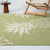 5' x 7' Green and Beige Pineapple Rectangular Outdoor Area Throw Rug - IMAGE 6