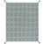 Jade Green Woven Fringed Throw Blanket 50" x 60" - IMAGE 2