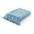 Blue and White Ridgeline Striped Throw Blanket 50" x 60" - IMAGE 1