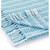 Blue and White Ridgeline Striped Throw Blanket 50" x 60" - IMAGE 4