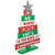 We Wish You A Merry Christmas Wooden Tree Sign - 16.5" - IMAGE 5