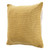 18" Cream Gold Solid Square Throw Pillow - IMAGE 4