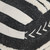 18" Black and White Chevron Stripe Square Pouf Ottoman - IMAGE 2