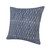 20" Blue Diamond Geometric Square Throw Pillow - IMAGE 6