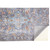 7.75' x 9.75' Blue and Gray Medallion Rectangular Area Throw Rug - IMAGE 4
