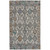 3.5' x 5.5' Black and Ivory Tribal Diamond Hand Tufted Rectangular Area Throw Rug - IMAGE 1