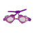 5.75" Two-Tone Pink Heart Shaped Glam Goggles Swimming Pool Accessory for Kids - IMAGE 1