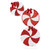 32" LED Lighted Stacked Peppermint Candies Christmas Yard Decoration - IMAGE 3